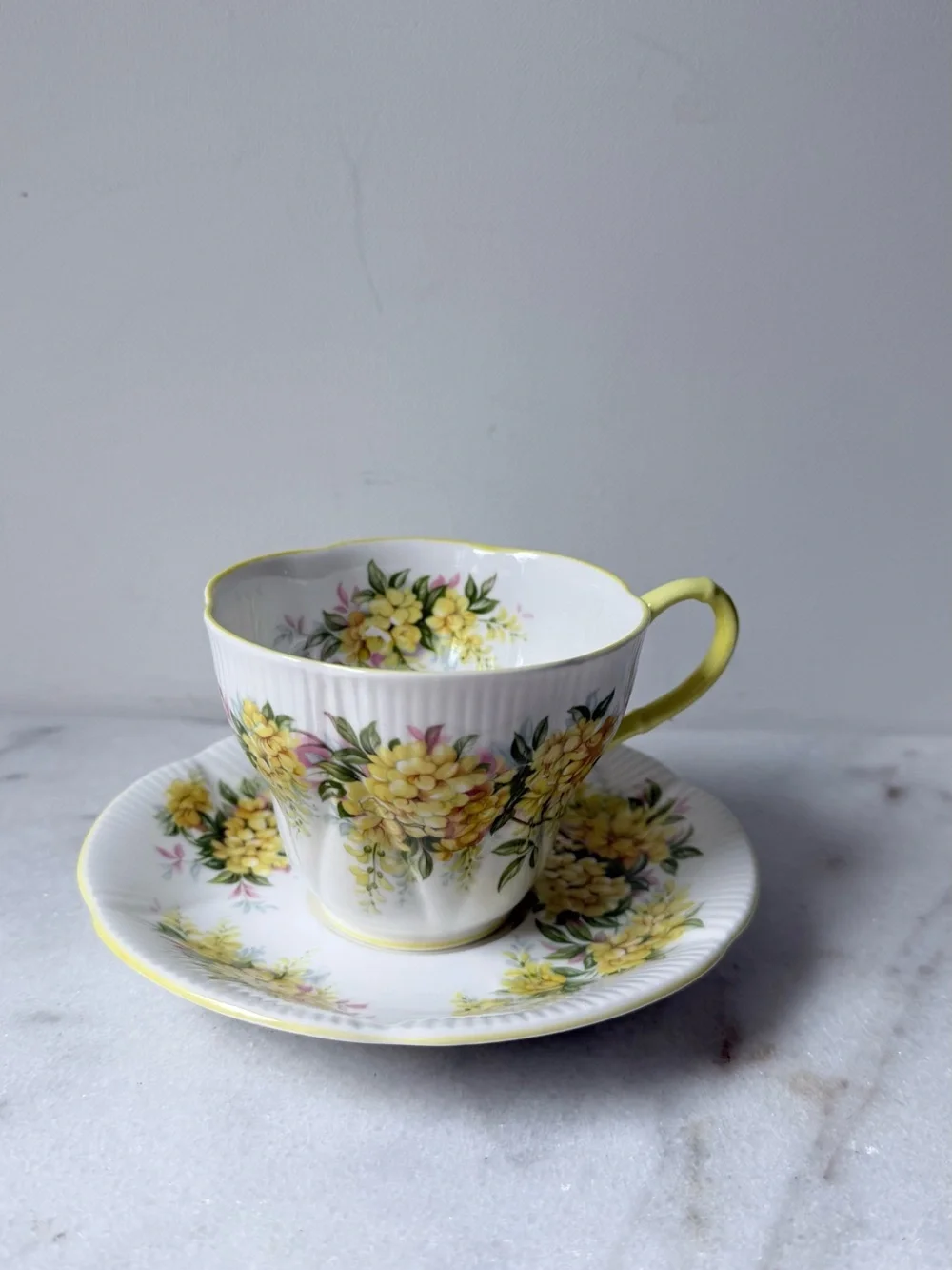 Royal Albert Blossom Time Teacup cup & Saucer Bone China England ..